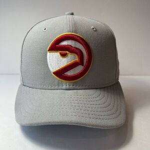Atlanta Hawks Hardwood Classics New Era 59Fifty Hat Cap Fitted 7 1/2 Gray NBA